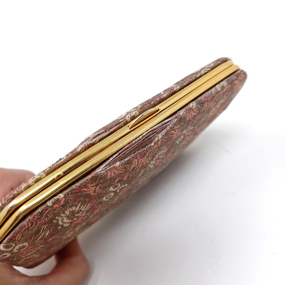 Vintage I.magnin & Co Made In France Women 1960s Wallet With Mirror - Picture 11 of 11